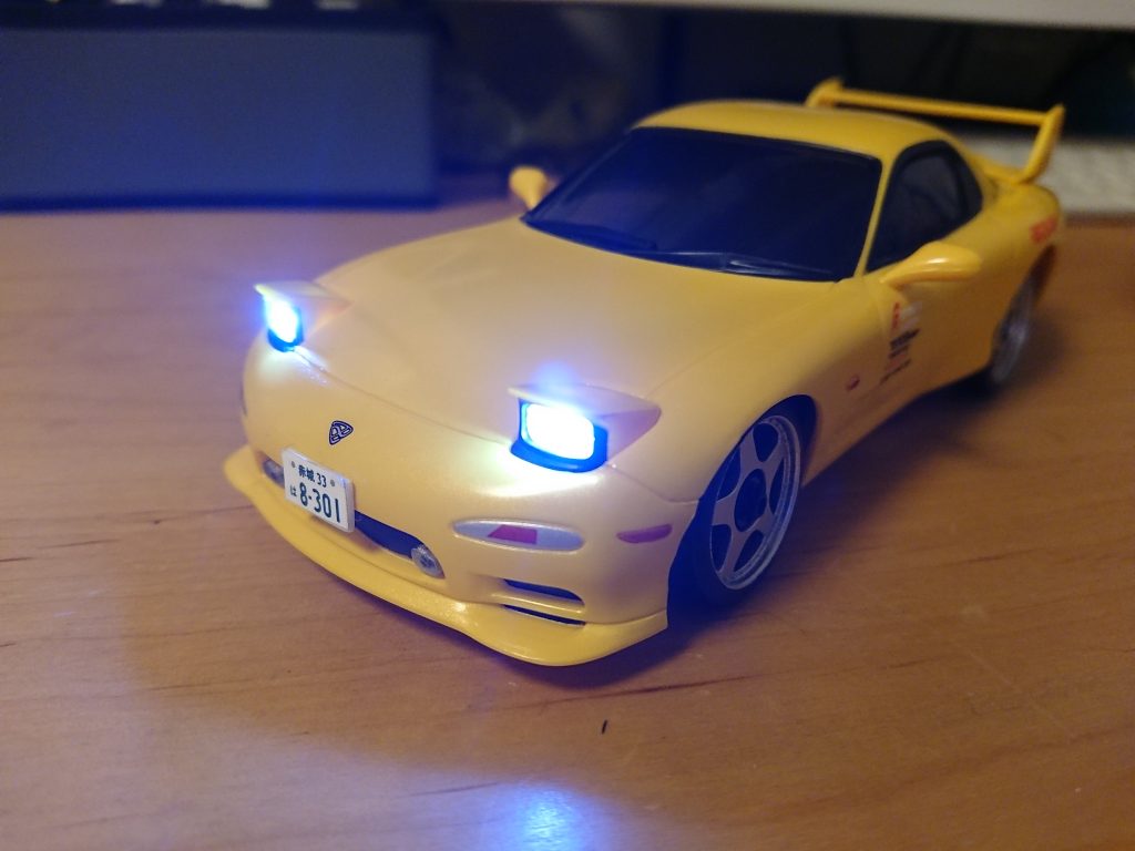 Mini-zレーサーのボディ用LED自作｜Kuma